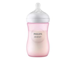 AVENT BIB NAT 3,0 ROSA 260ML