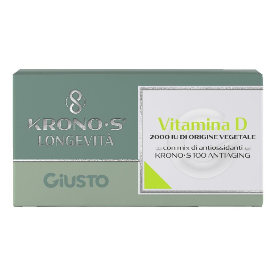 GIUSTO KRONOS Vit.D Veg.30Cpr GIUSTO KRONOS Vit.D Veg.30Cpr