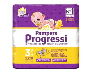 Fater Pampers Progressi Midi 27 Pezzi