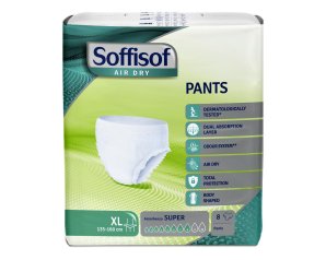Soffisof Air Dry Pants Pannolone Maxi Taglia Extra Large 8 Pezzi