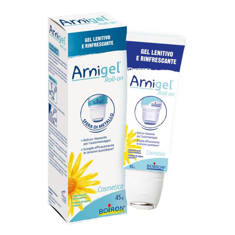 Boiron Arnigel Roll-On all'Arnica per Rilassamento Muscolare 45g Boiron Arnigel Roll-On all'Arnica per Rilassamento Muscolare 45g