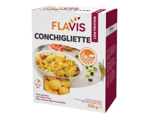 Flavis Mevalia - Conchigliette Pasta Aproteica Confezione 500 Gr