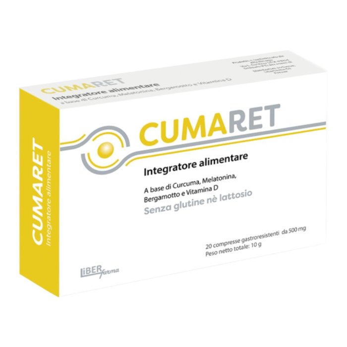 Cumaret 20 Compresse Integratore Alimentare per il Benessere Quotidiano | The Natural Support and Vitality and Energy