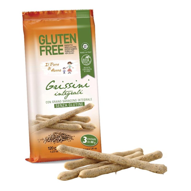 PANE ANNA Grissini Int.3x40g PANE ANNA Grissini Int.3x40g