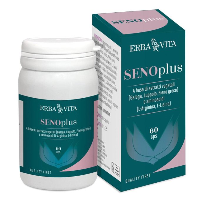 Erba Vita Seno Plus Integratore per gravidanza e allattamento 60 capsule Erba Vita Seno Plus Integratore per gravidanza e allattamento 60 capsule