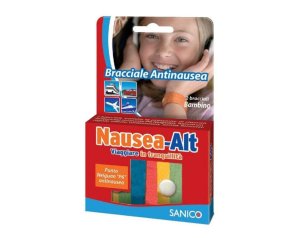 Sanico Nausea-Alt Bracciale Antinausea Bambino 2 Pezzi