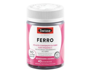 Swisse Ferro Integratore con Ferro e Vitamine per il Benessere della Donna 40 gommose