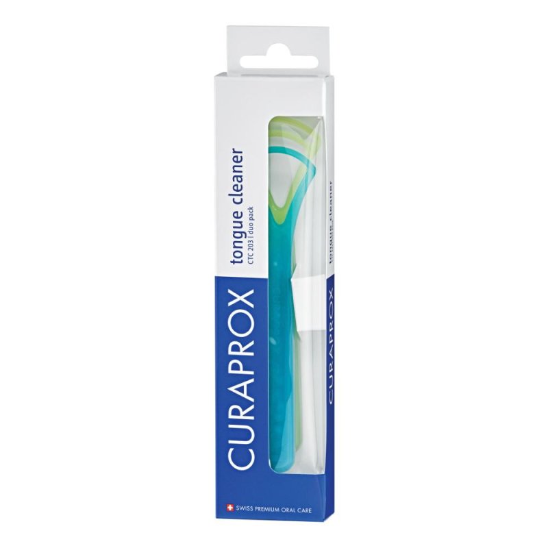 Curaprox Pulisci Lingua Set CTC 203, 2 Puliscilingua Curaprox Pulisci Lingua Set CTC 203, 2 Puliscilingua