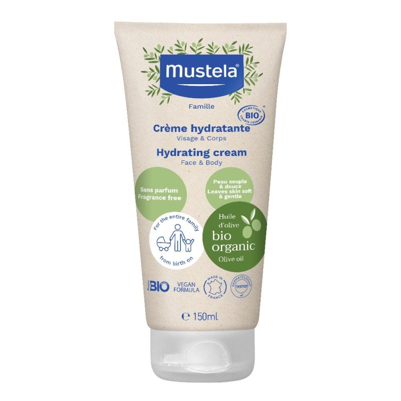 Mustela Bio - Crema Idratante Viso e Corpo 150 ml Mustela Bio - Crema Idratante Viso e Corpo 150 ml
