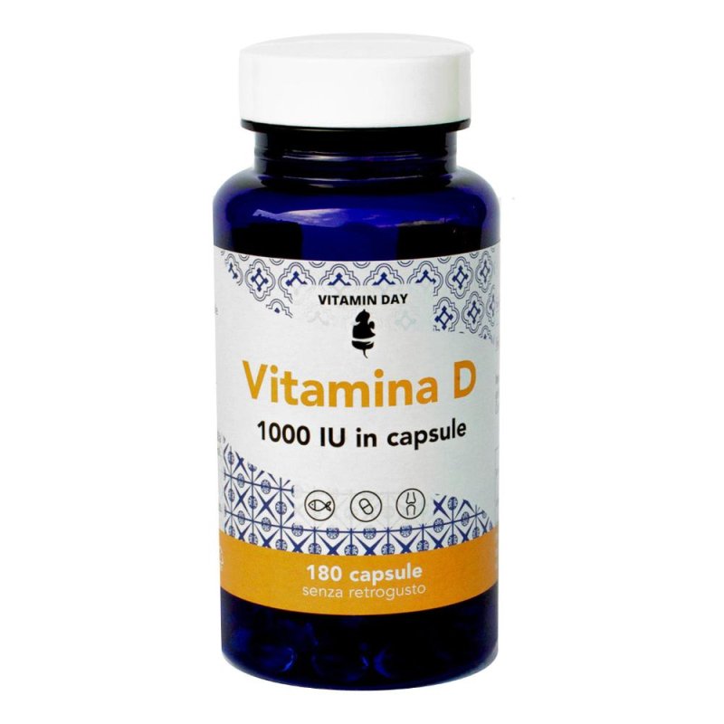 Vitamin Day Vitamina D Integratore Alimentare 180 Capsule Stada Vitamin Day Vitamina D Integratore Alimentare 180 Capsule Stada