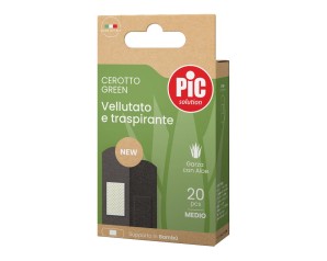 Pic Green - Cerotto Vellutato e Traspirante Garza con Aloe Vera 20 cerotti medi