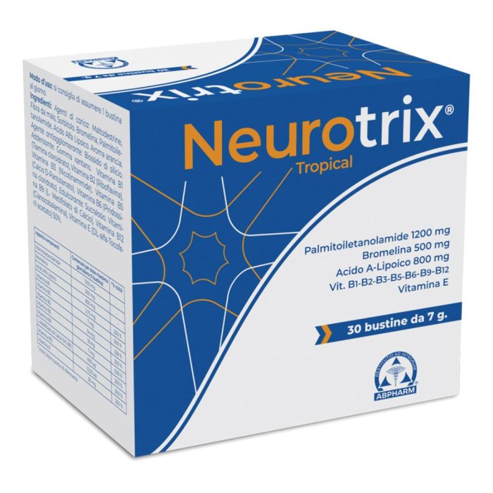A.b.pharm Neurotrix Tropical 30 Bustine Da 7 G A.b.pharm Neurotrix Tropical 30 Bustine Da 7 G