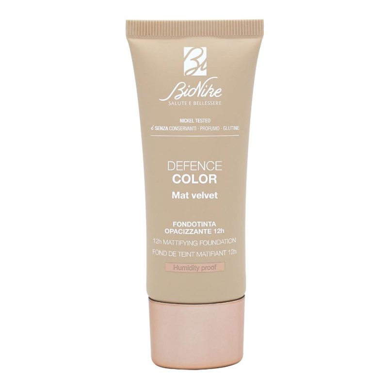 Bionike Defence Color Mat Velvet Fondotinta N. 405 Miel Dore 30ml