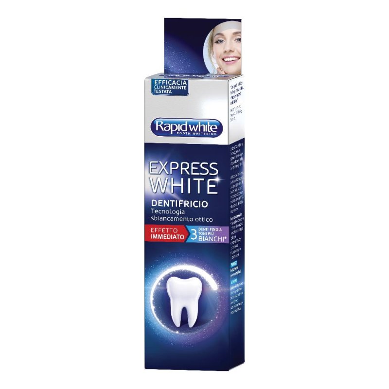 Rapid White Dentifricio Express White Sbiancante 75ml