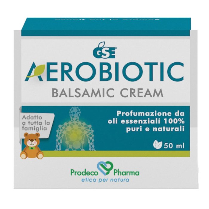 GSE Aerobiotic Balsamic Cream 50 ml - crema balsamica per massaggi torace e schiena GSE Aerobiotic Balsamic Cream 50 ml - crema balsamica per massaggi torace e schiena
