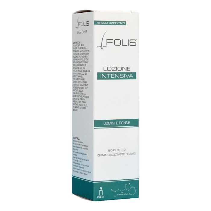 Folis Lozione Capelli 100 ml &ndash; Trattamento Rinforzante Anticaduta per Cute e Capelli Fragili