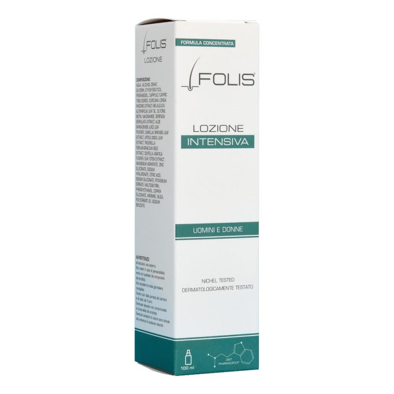 Folis Lozione Capelli 100 ml – Trattamento Rinforzante Anticaduta per Cute e Capelli Fragili Folis Lozione Capelli 100 ml – Trattamento Rinforzante Anticaduta per Cute e Capelli Fragili