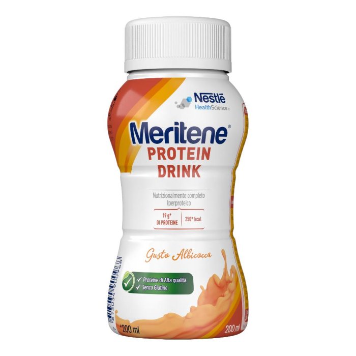 Meritene Protein Drink albicocca - bevanda proteica pronta da bere gusto albicocca Meritene Protein Drink albicocca - bevanda proteica pronta da bere gusto albicocca