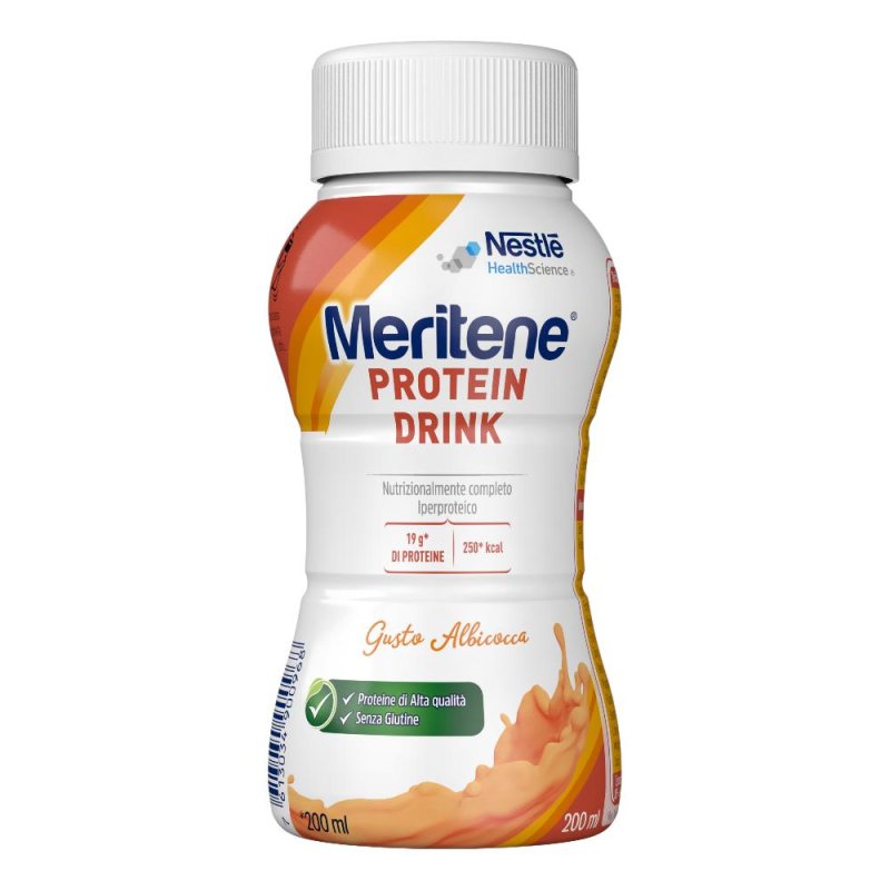 Meritene Protein Drink albicocca - bevanda proteica pronta da bere gusto albicocca Meritene Protein Drink albicocca - bevanda proteica pronta da bere gusto albicocca