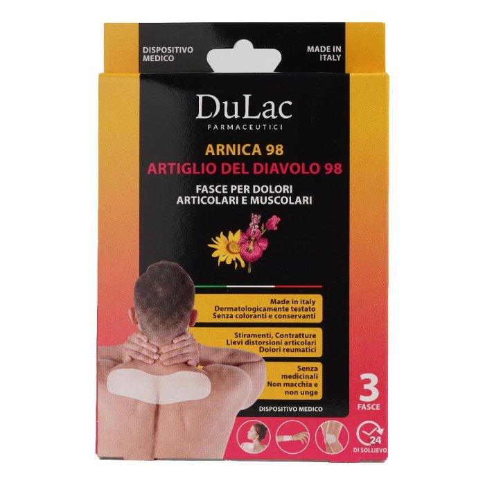 Dulàc Arnica 98 cerotto cervicale 3 pezzi Dulàc Arnica 98 cerotto cervicale 3 pezzi