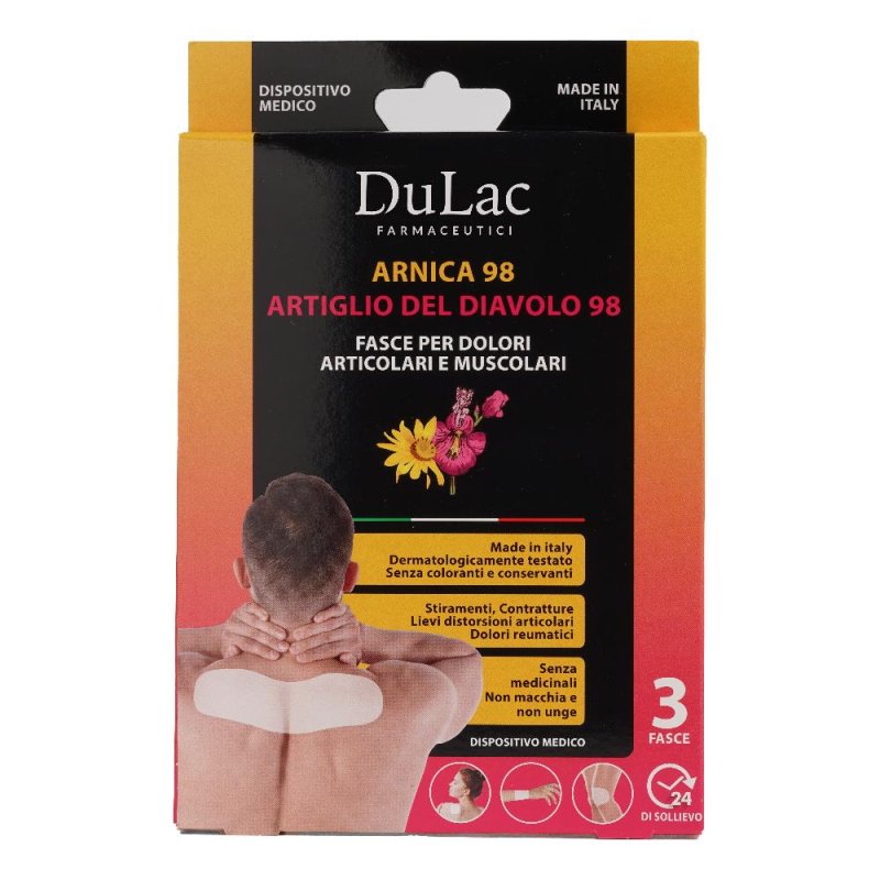 Dulàc Arnica 98 cerotto cervicale 3 pezzi Dulàc Arnica 98 cerotto cervicale 3 pezzi