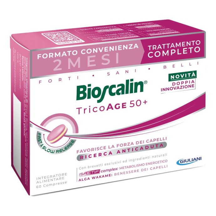 Bioscalin Tricoage Trattamento Completo 60 Compresse Bioscalin Tricoage Trattamento Completo 60 Compresse