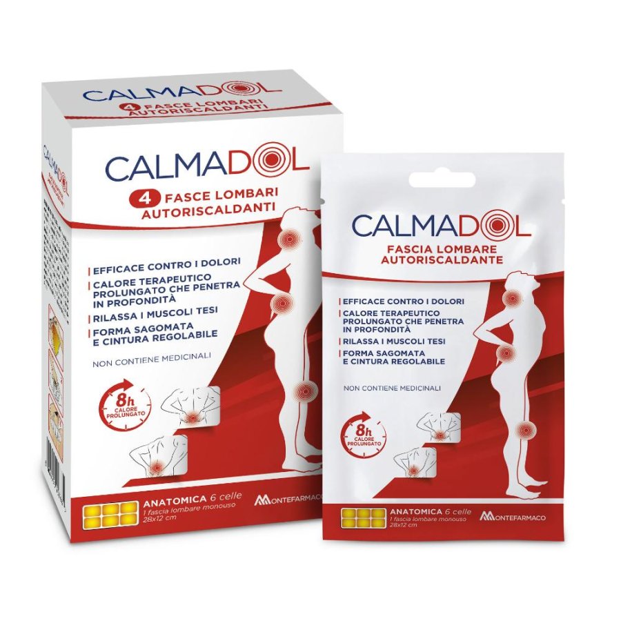 CALMADOL FASCIA LOMBARE 4PZ CALMADOL FASCIA LOMBARE 4PZ