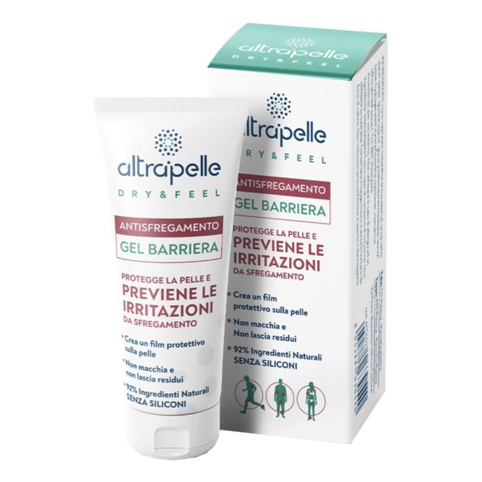Altrapelle Dry & Feel Gel Anti Sfregamento 30 ml per Protezione Pelle Sensibile e Asciutta Altrapelle Dry & Feel Gel Anti Sfregamento 30 ml per Protezione Pelle Sensibile e Asciutta