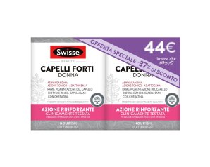 Swisse capelli forti donna bipack 30+30 compresse