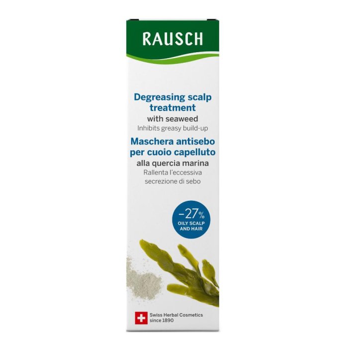 Rausch Maschera Anti Sebo per Capelli Grassi e Cute Oleosa 100 ml Rausch Maschera Anti Sebo per Capelli Grassi e Cute Oleosa 100 ml
