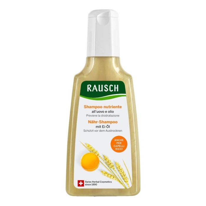 Rausch Shampoo Nutriente all’Uovo e Olio 200 ml per Capelli Secchi e Sfibrati Rausch Shampoo Nutriente all’Uovo e Olio 200 ml per Capelli Secchi e Sfibrati