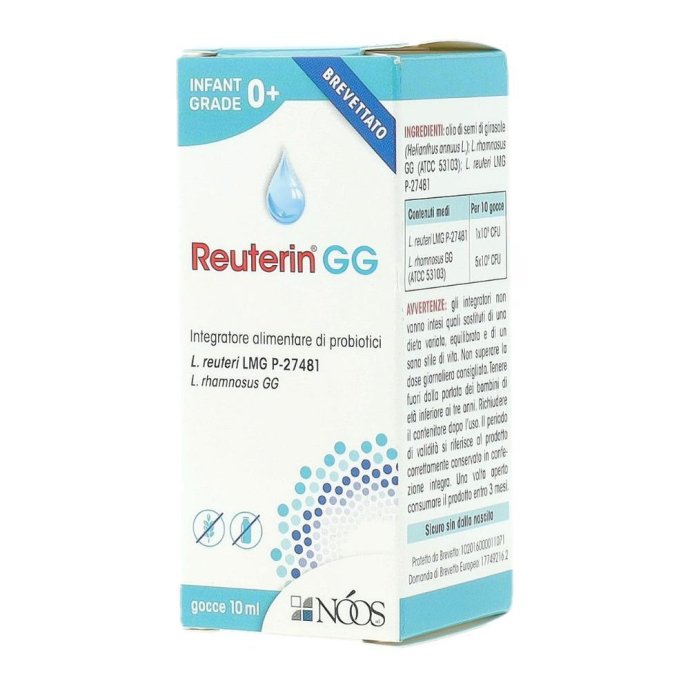 Reuterin GG Gocce 10 ml - Integratore Probiotico per Flora Intestinale