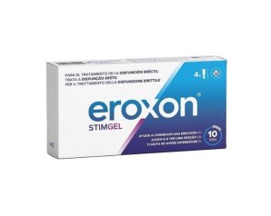 Eroxon STIM GEL Trattamento per la Disfunzione Erettile con Effetto Rinfrescante e Riscaldante 4 Tubi 0,3ml