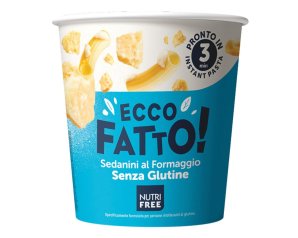 Ecco Fatto! Sedanini al Formaggio senza glutine  Nutri Free 70g