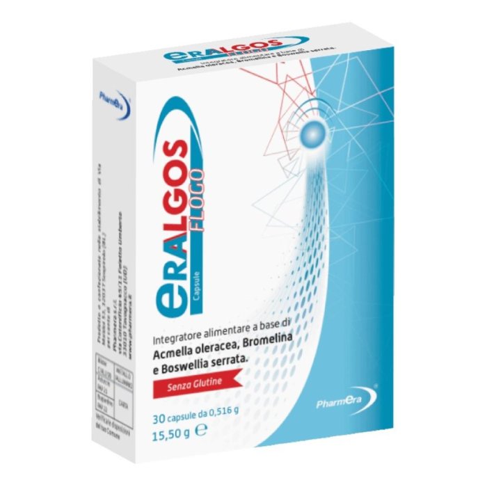Eralgos Flogo 30 capsule - integratore con estratti vegetali ad azione lenitiva Eralgos Flogo 30 capsule - integratore con estratti vegetali ad azione lenitiva