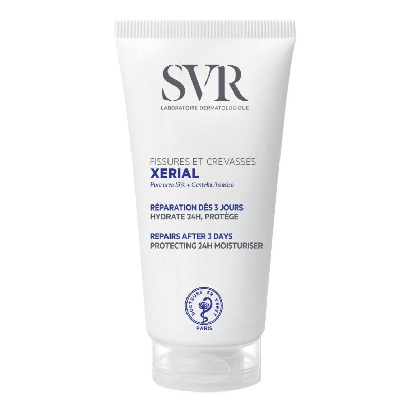 SVR Xérial - Fissures & Crevasses Trattamento Idratante e Protettivo 24H, 50ml SVR Xérial - Fissures & Crevasses Trattamento Idratante e Protettivo 24H, 50ml