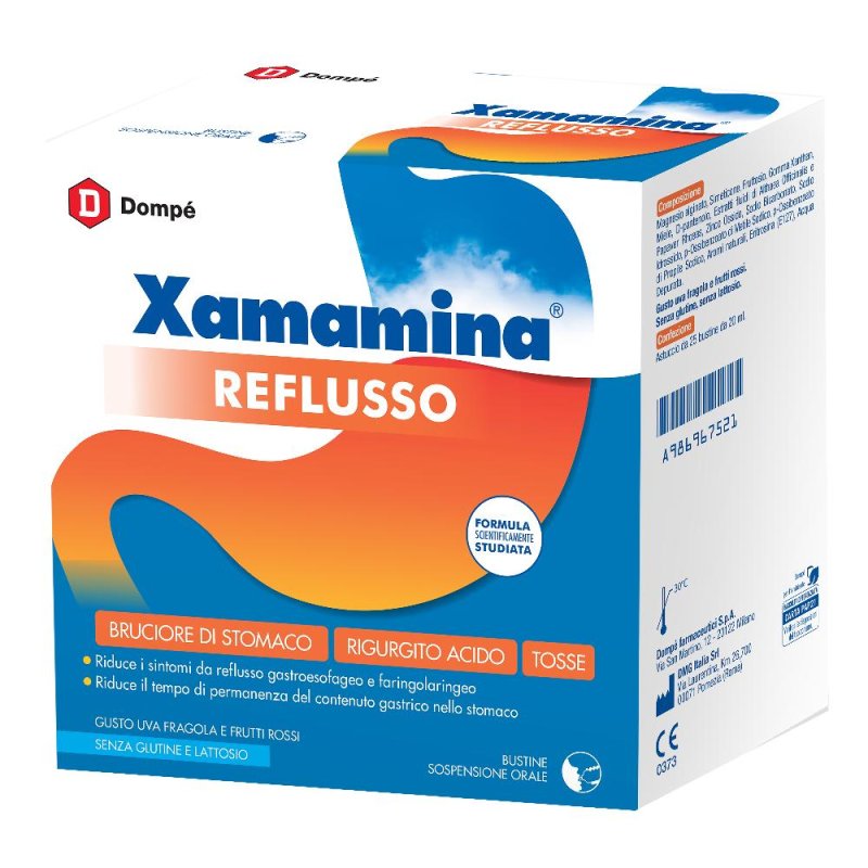 Xamamina Reflusso 25 Bustine da 20ml Xamamina Reflusso 25 Bustine da 20ml