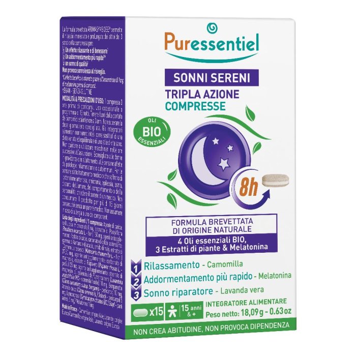 COMPRESSE TRIPLA AZ SONNO15CPR COMPRESSE TRIPLA AZ SONNO15CPR
