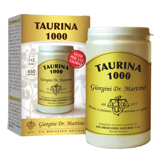 Integratori metabolismo Taurina 1000 450 pastiglie