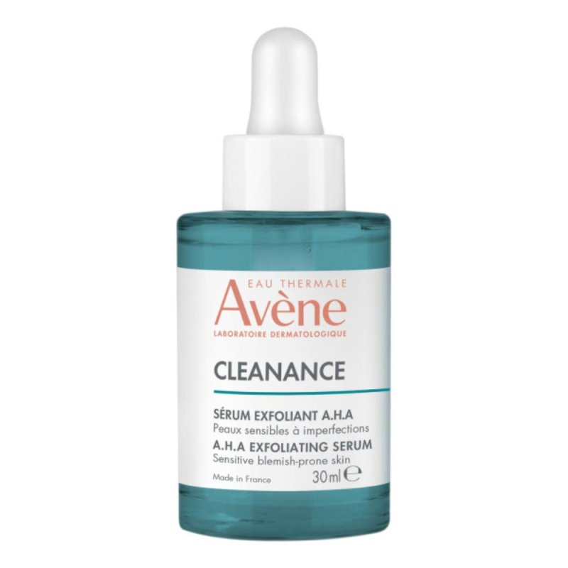 Avène Cleanance Siero Esfoliante A.H.A Viso 30 ml Avène Cleanance Siero Esfoliante A.H.A Viso 30 ml
