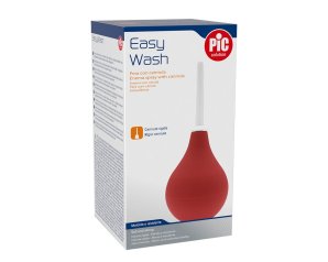 Pic Easy Wash Pera con Cannula Rigida schizzetto peretta Capacità 483 ml