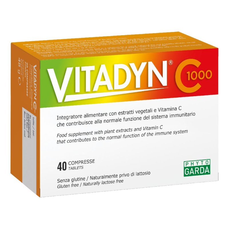 Vitadyn C 1000 Integratore per Sistema Immunitario 40 compresse