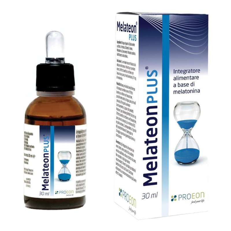 Melateon PLUS Integratore gocce per il Sonno 30ml Melateon PLUS Integratore gocce per il Sonno 30ml