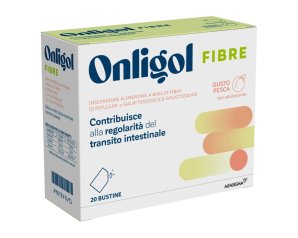 Onligol Fibre Integratore Per Il Transito Intestinale Gusto Pesca 20 Bustine