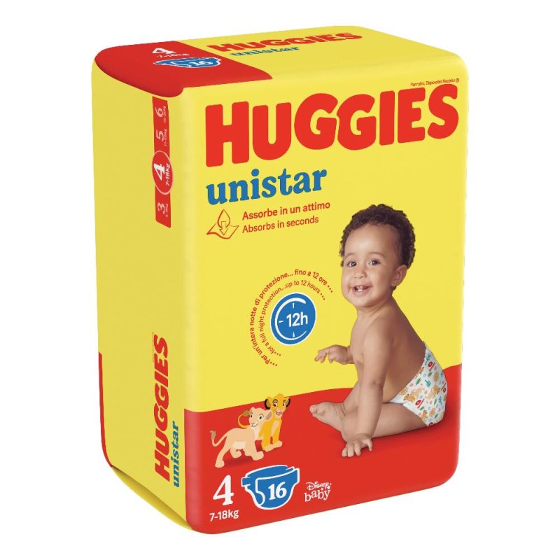 HUGG.Unistar 4 7-18Kg 16pz HUGG.Unistar 4 7-18Kg 16pz