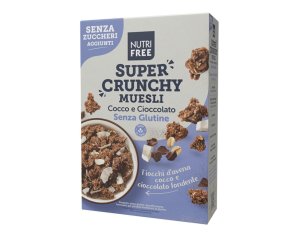 Nutrifree super crunchy muesli cocco e cioccolato senza zuccheri aggiunti 300 g
