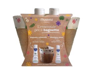 Mustela Cofanetto Panier Bagnetto Mille Bolle 200ml + Shampoo 200ml + Cestino