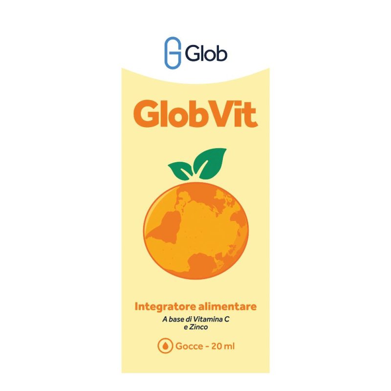 Globvit 20 ml Integratore Multivitaminico in Gocce per Animali da Compagnia Glob