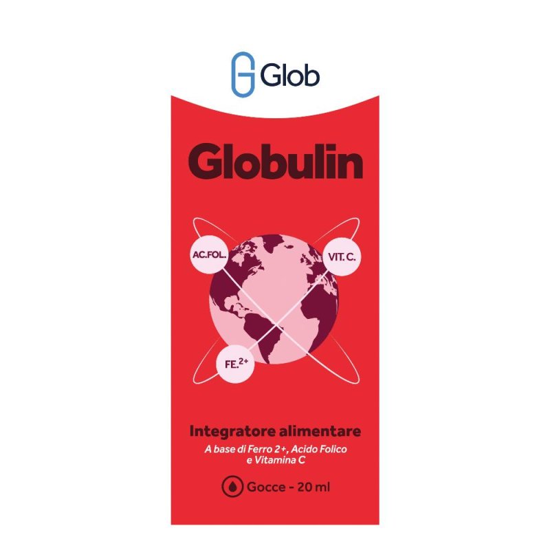 Globulin 20 ml &ndash; Integratore di Immunoglobuline per Sistema Immunitario, Difese Organismo e Benessere Generale