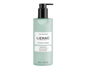 Lierac Acqua Micellare Struccante Detergente Viso e Occhi 400 ml Tutti i Tipi di Pelle